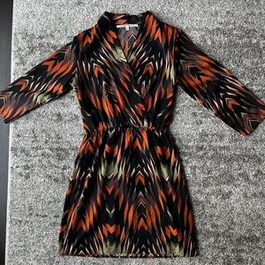 Multicolored Collective Concepts dress, size XS, fits like a Small